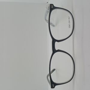 NWT MEN'S MP202111 EYEGLASS FRAMES BLACK CRYSTAL